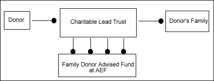 Charitable lead trust